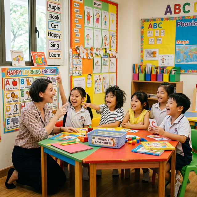 Tiếng Anh Tiền Tiểu Học